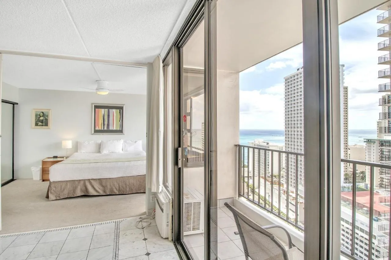High Rise Ocean View Waikiki Condo, Free Parking & Wi-Fi Honolulu 0*,  USA